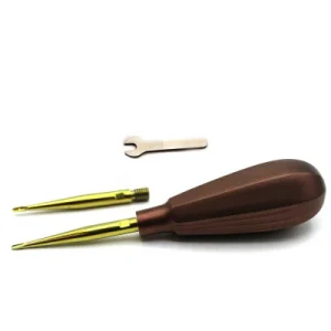 WingLux Luxating Winged Elevator Removable Titanium Tip Color Coated image 3