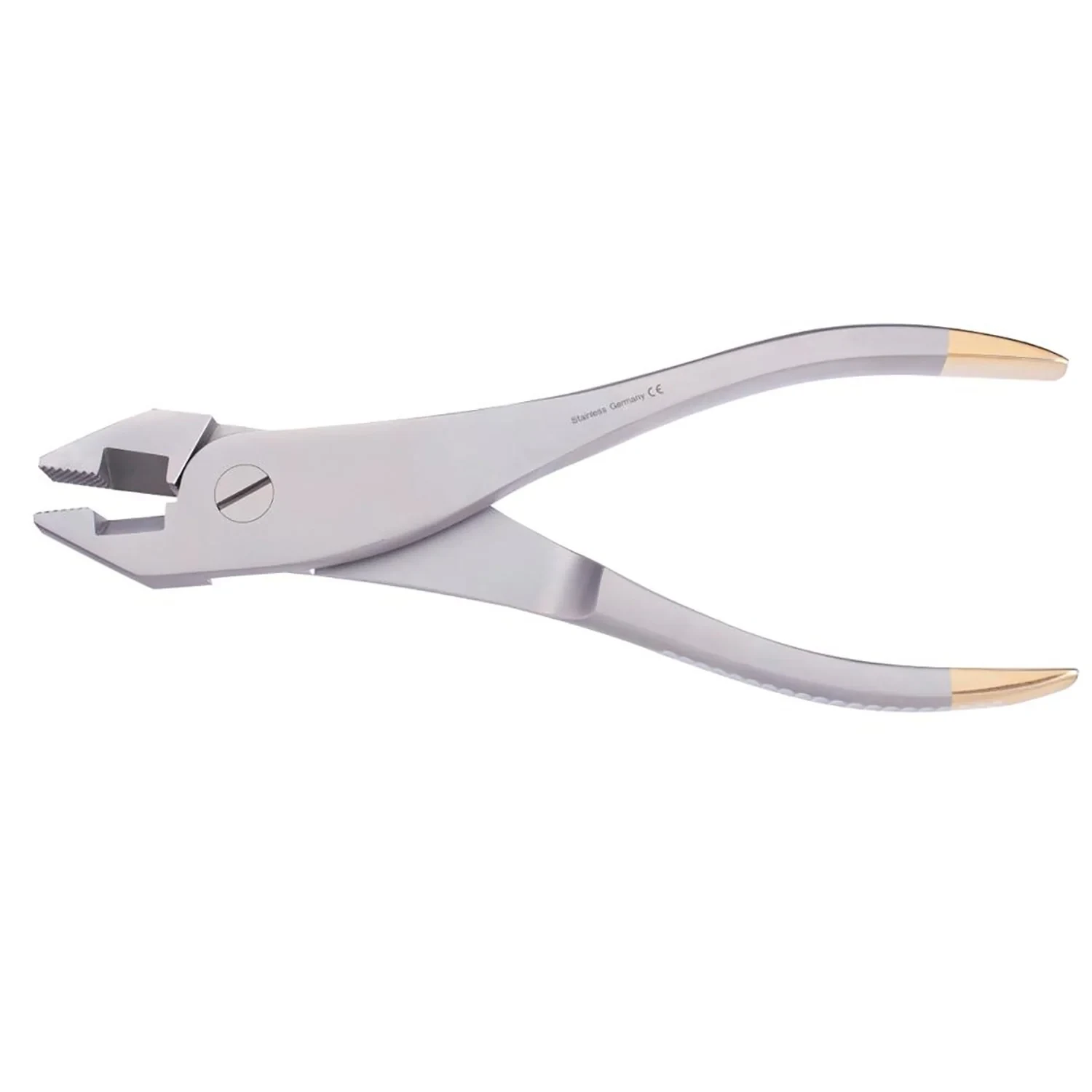 Tivnen Tonsil Seizing Forceps with 8 Inch Serrated Tonsil Grasping Jaws