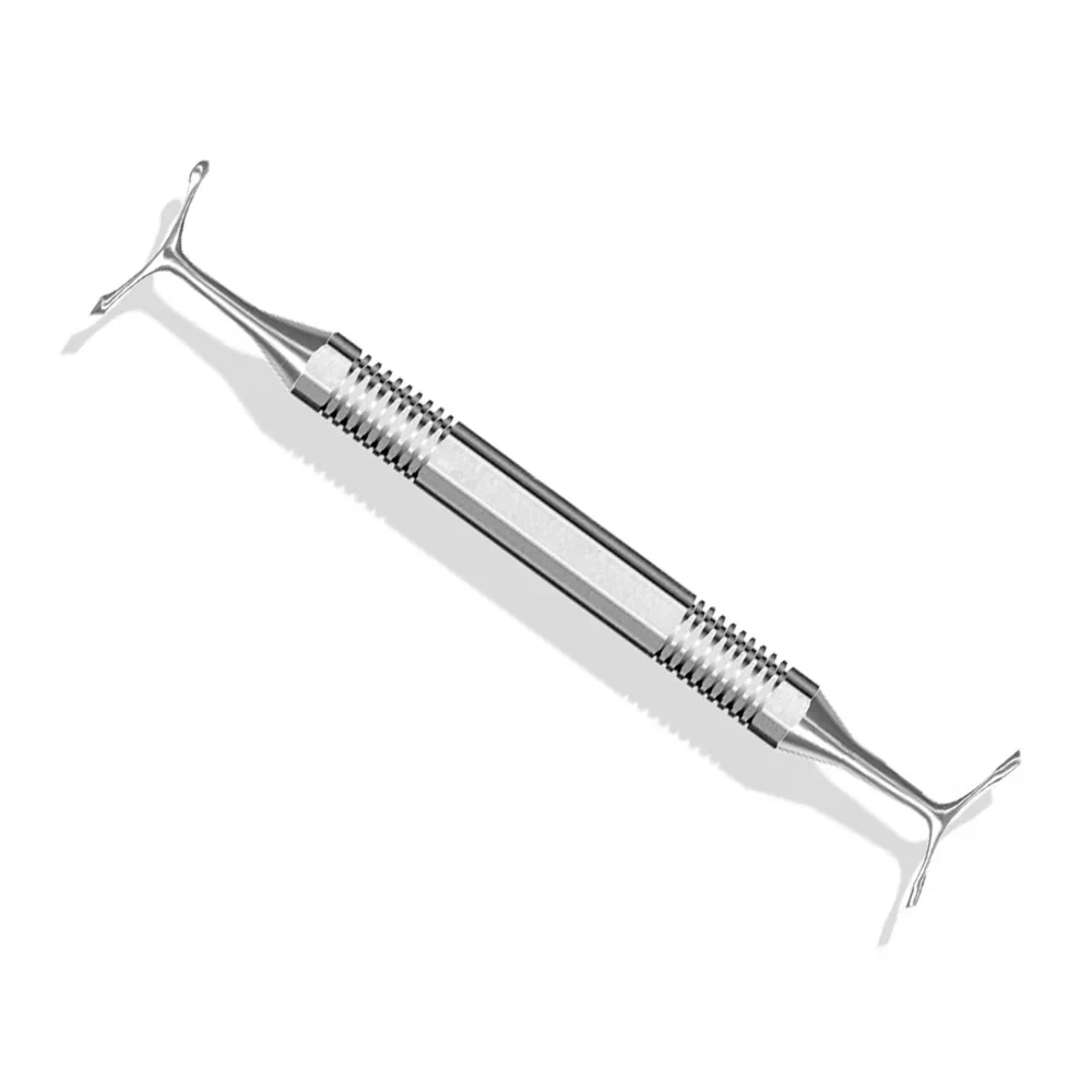 Way Amalgam Instrument Acorn Burnisher with 1.7mm and 2.7mm Tips