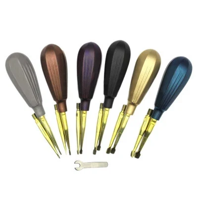 WingLux Luxating Winged Elevator Removable Titanium Tip Color Coated
